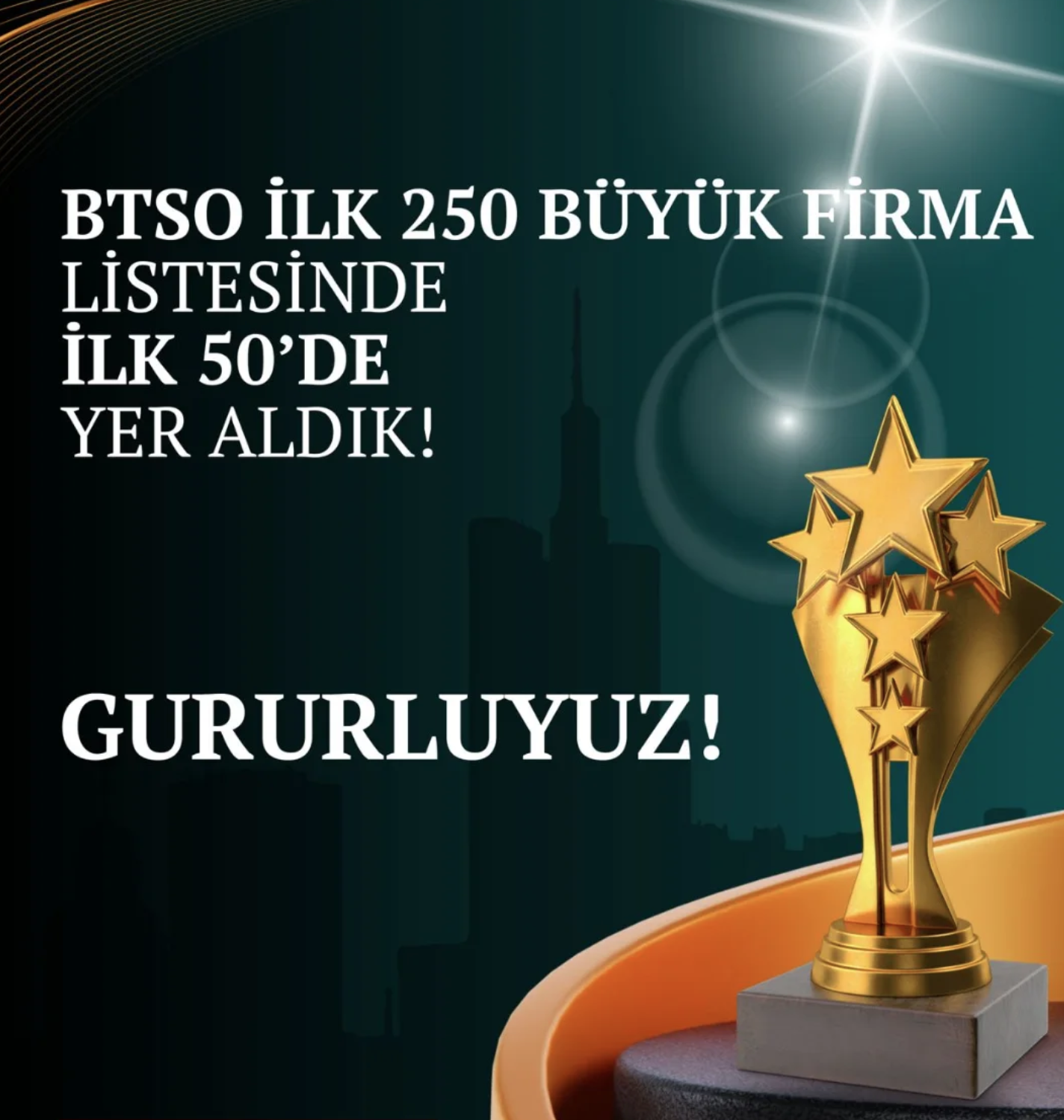 Koçaslanlar Otomotiv olarak Bursa Ticaret ve Sanayi Odası tarafından açıklanan 2024 yılı Bursa’nın 2